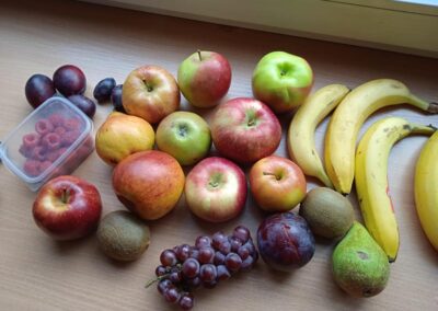 Warzywa i owoce – ćwiczenia na spostrzegawczość